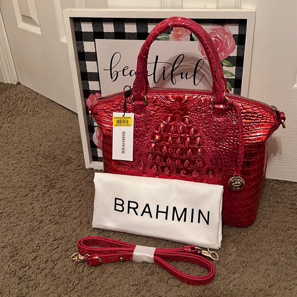 Brahmin Handbags - 2 HOURS MIDWEEK FLASH SALE✨✨NWT BRAHMIN DUXBURY MEDIUM RED DRAGON